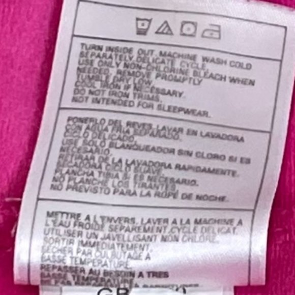 (4-124) Puma Sport Life Style Hot Pink and Blue Zipper Track Sweater - Picture 6 of 13